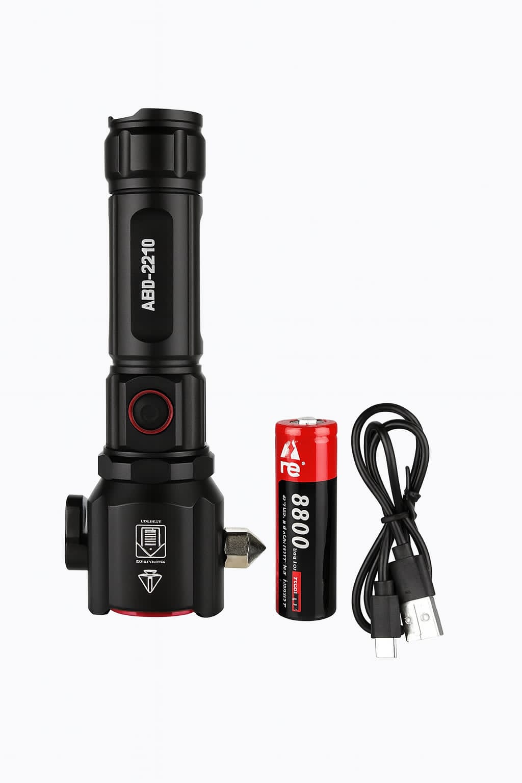 (ABD-2210)Multifunctional Emergency Flashlight with charge able Cell